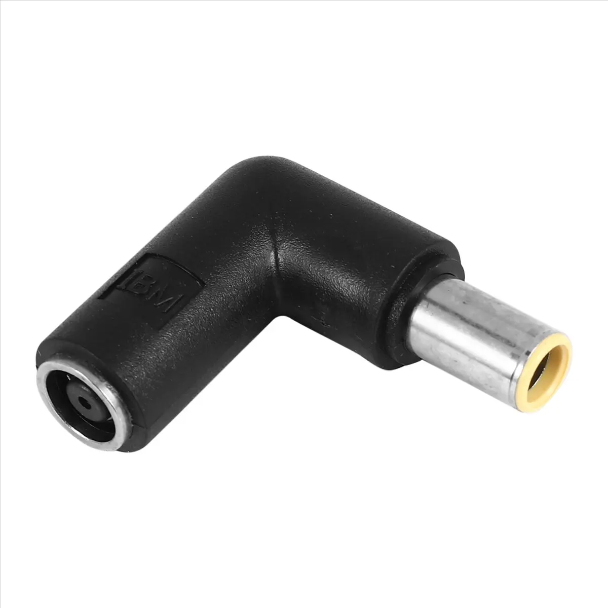 AU47-DC 7909 Male to DC 7909 Female Connector Power Adapter for Lenovo ThinkPad IBM Laptop Notebook, 90 Degree Right Angle Elbow