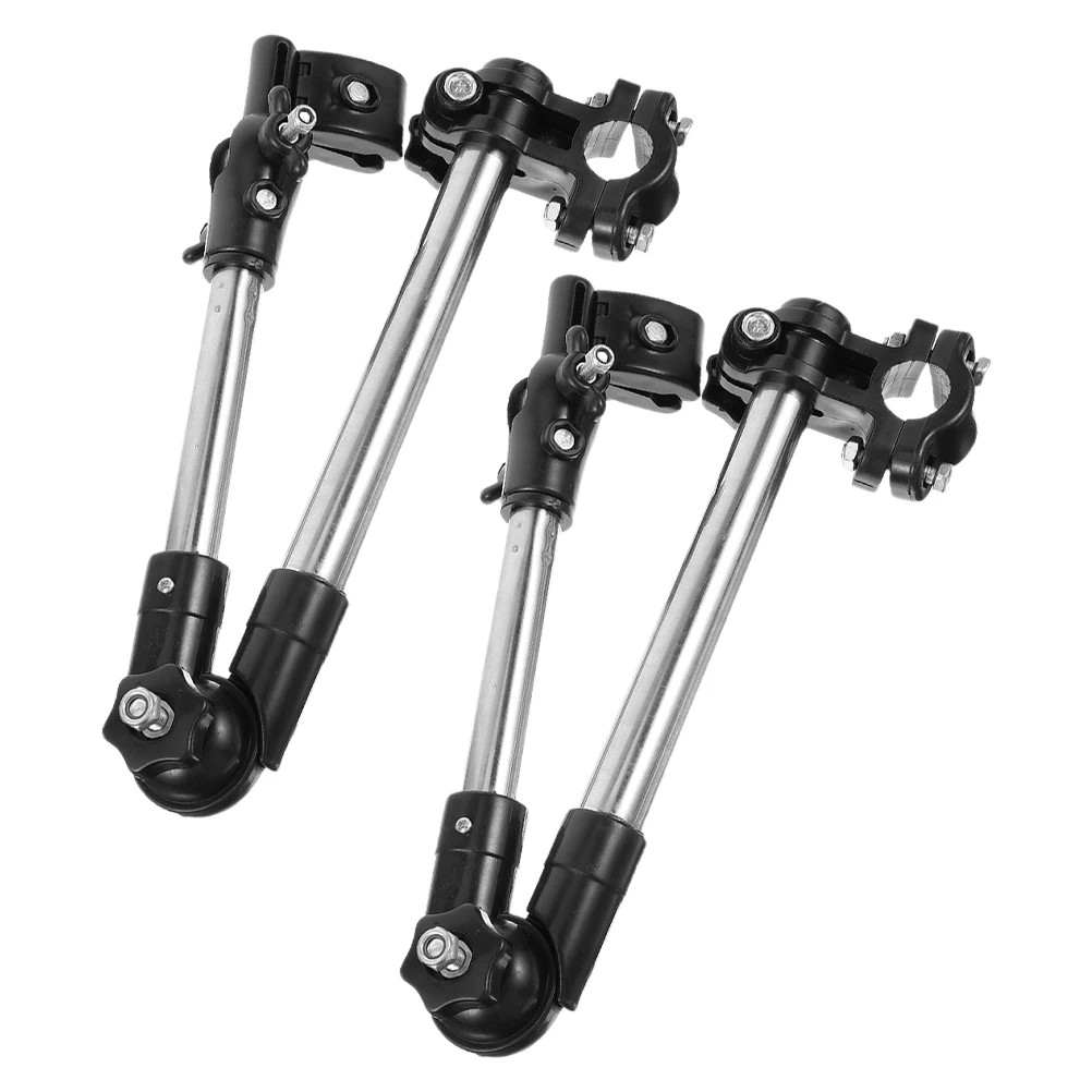 

2Pcs Portable Bike Umbrella Stand Easy Installation Stable Support For Bicycle Electric Scooter Stroller Wheelchair Accessory
