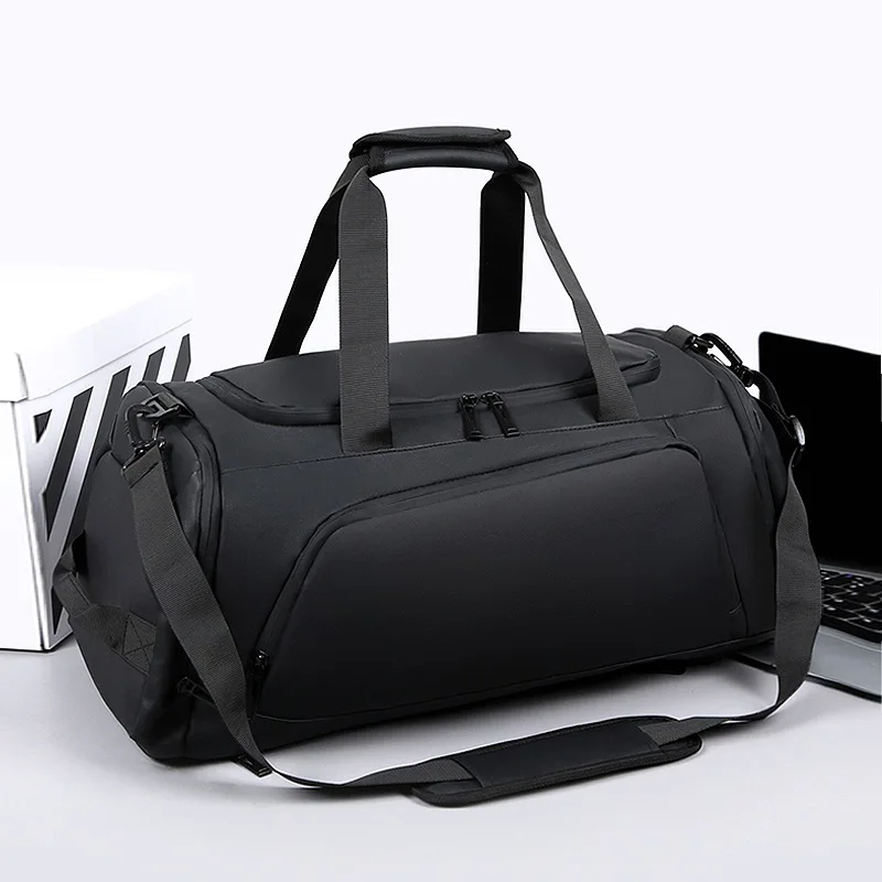 

Casual Sports Dry Wet Sepration Fitness Handbag Multifunctional Men Travel Luggage Bag Large Capacity Gym Bags with Shoe Pockets