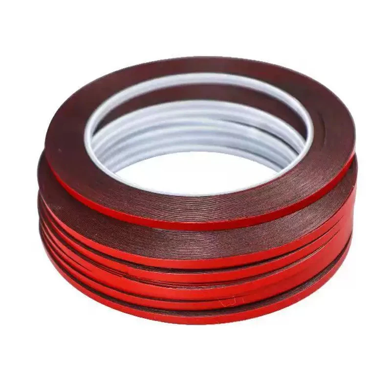 10MM 3MM Red Film Black Adhesive High Adhesion Double Sided Tape Computer Mobile Phone Screen Sealing Mobile Phone Repair