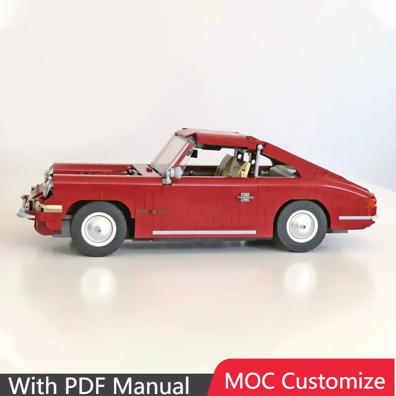 

NEW 1189 PCS Hot Selling Moc Customize Classic Red Sports Car Model Building Blocks Speed Vehicle Bricks Toys Kids Adult Gifts