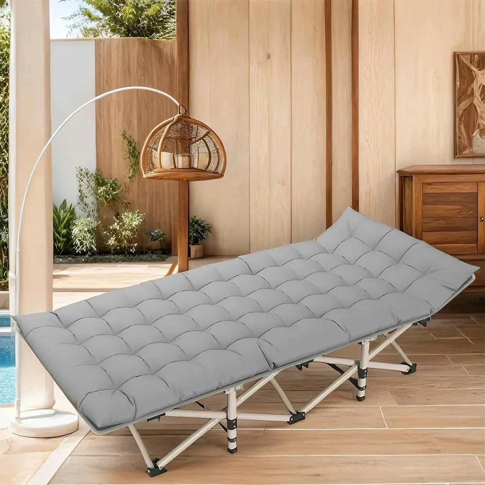 Folding Bed Single Reclining F - Bed Outdoor Camping review and price