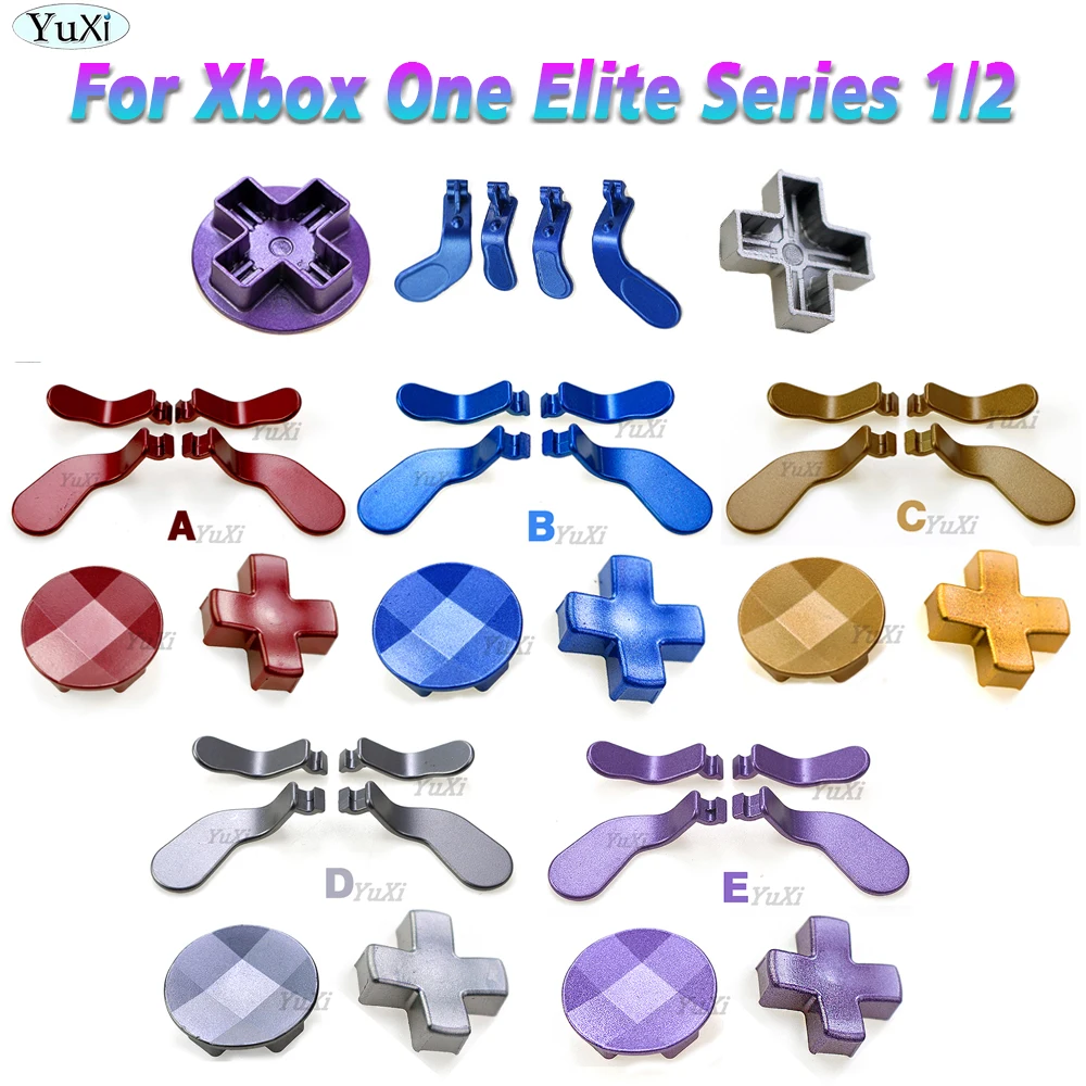 

1Set D-pad Spare Direction Button Keys For Xbox One Elite 1 2 Gamepad Round Cross Key For Xbox One Elite V1 V2 Replacement Acces