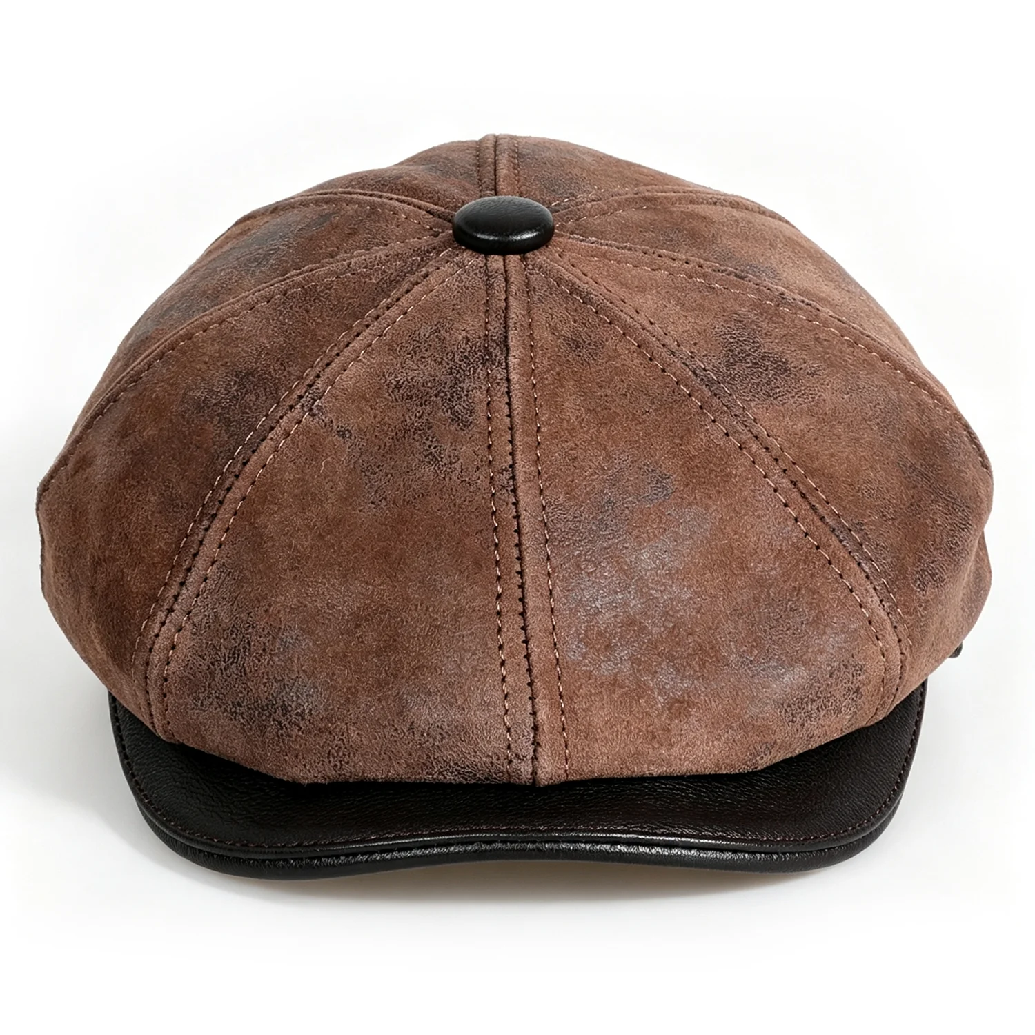 boonjovia-vintage-washed-distressed-genuine-sheep-skin-leather-newsboy-cap-men's-hat