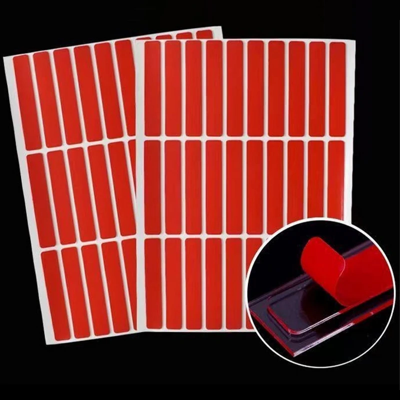 1sheet Double Sided Nail Art Adhesive Tape For False Tips Nail Art Display Creative Design Nail Stickers Nail Shop Nail Work