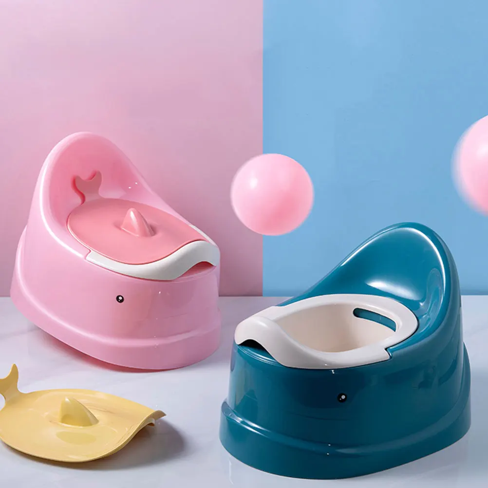 

Children Toilet Kids Seat Blue Color Portable Potty Training Travel Toddler Baby Girl Boy Reusable Home Outdoor