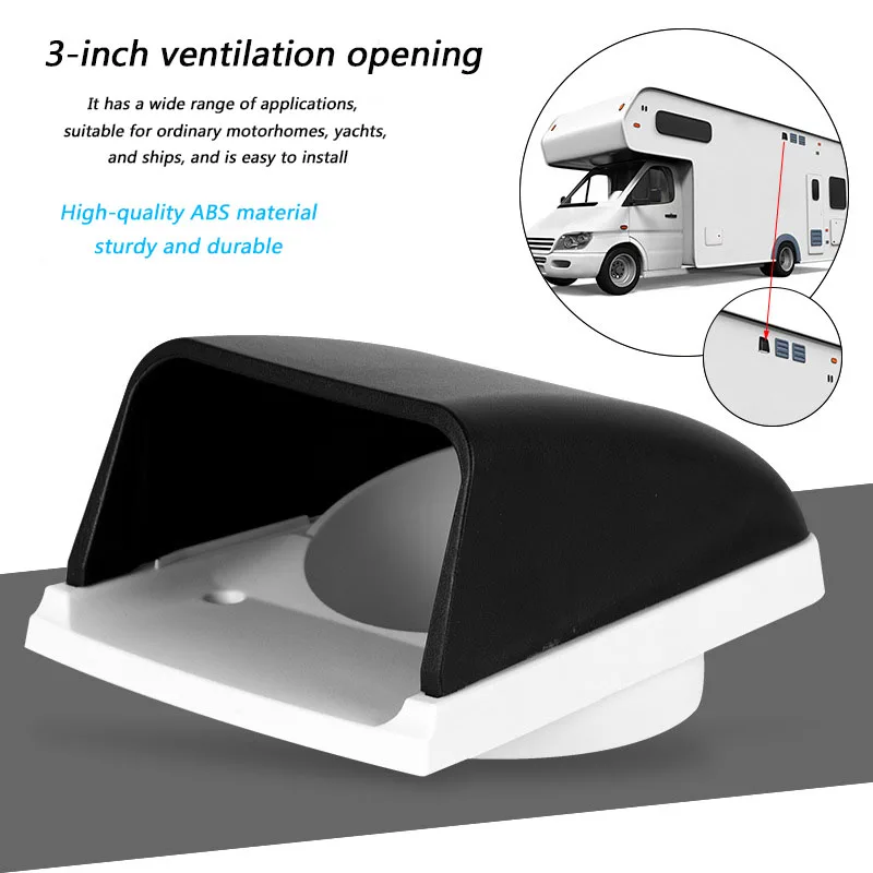 

3-inch Ventilation Port for RVs Boats Yacht Exhaust Ports Boat Ventilation Ports Boat Ventilation Ports Yacht Exhaust Windows