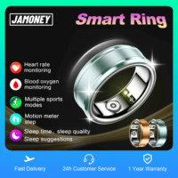 Smart Ring Health Monitoring Sleep Heart Rate Wearable Rings Step Counting Remote Photography Call Reminders