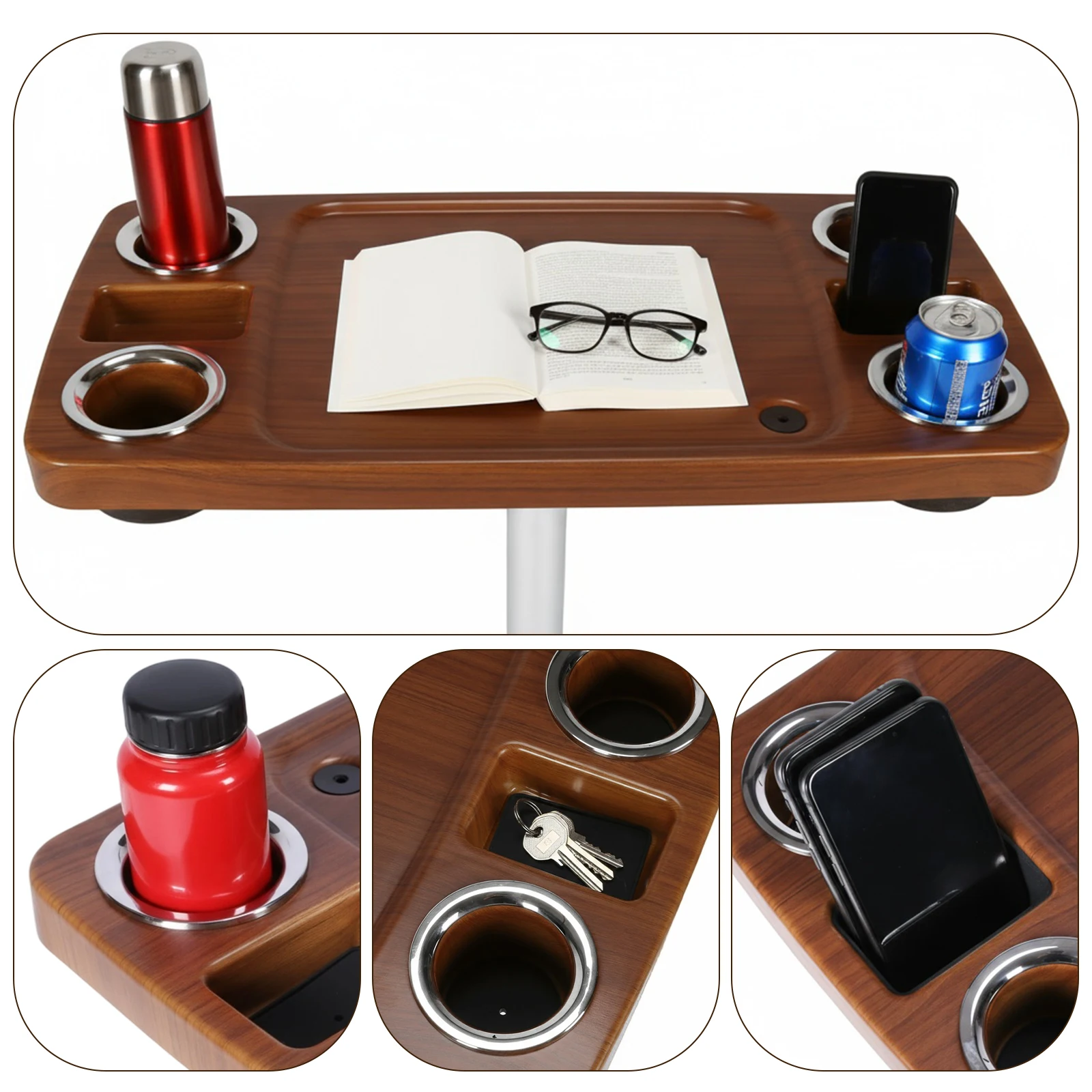 

Морской лакированный обеденный стол из тикового дерева, съемная столешница, 34X18 дюймов, органайзер для лодки, стол, пластиковые аксессуары для корабля