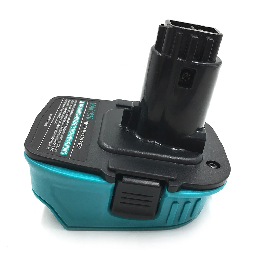 Battery Adapter For BL1830 Battery To For Nickel Electricity For DC9180 DC9096 Nickel Power Tools Black Plastic Housing