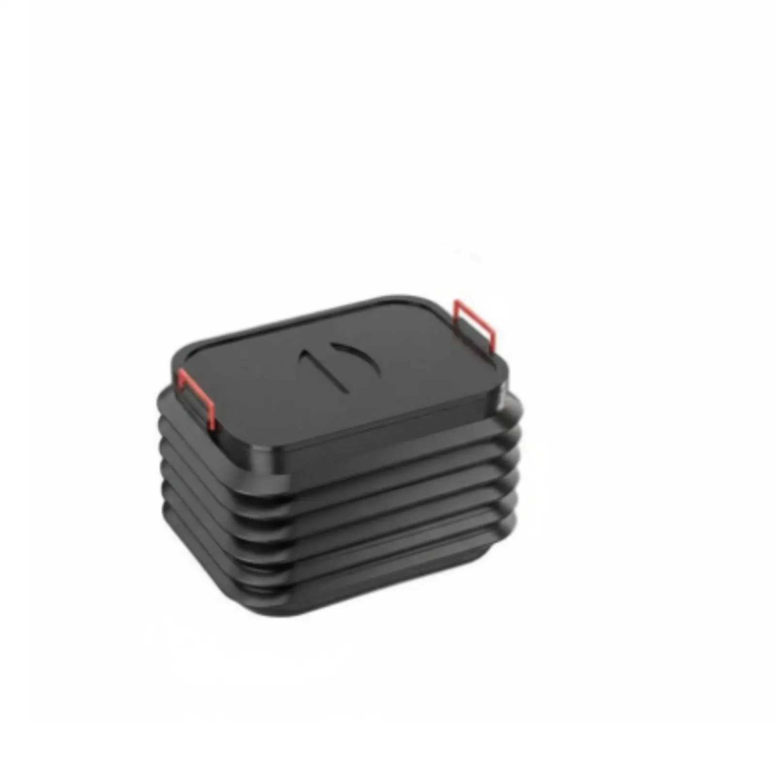Heavy Duty Folding Cargo Cart Bucket for Auto Detailing with Telescopic Pull Handle and Wheels