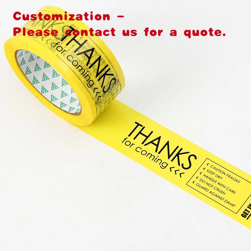 

custom.Offer Printing Simple Customized Color Packing Tape Single Sided Brown Packing Tape
