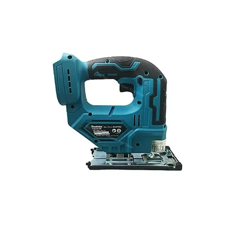 Makita-plantilla eléctrica sin escobillas con hoja de sierra, barril inalámbrico, mango, sin batería, 18V, 340W, DJV182Z, nuevo