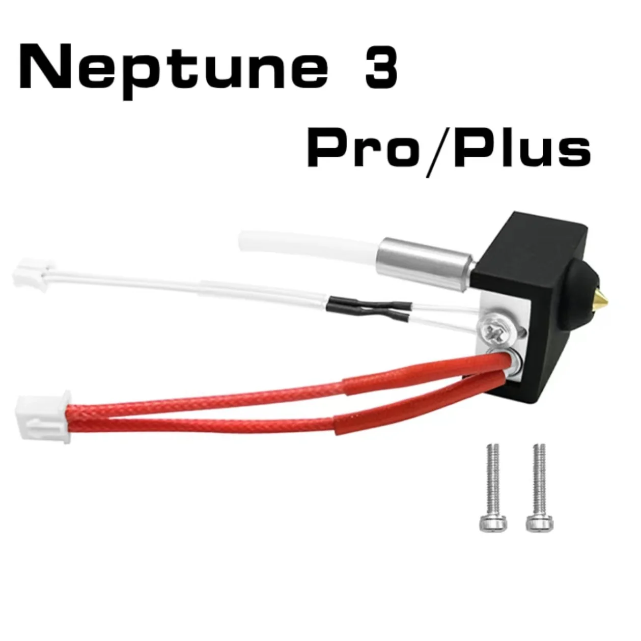 Hotend-Heizblock-Kit für Neptune 3 Pro, 3D-Druckerzubehör Hotend-Wärmeblock-Kit für Elegoo Neptune 3, Neptune 3 Plus