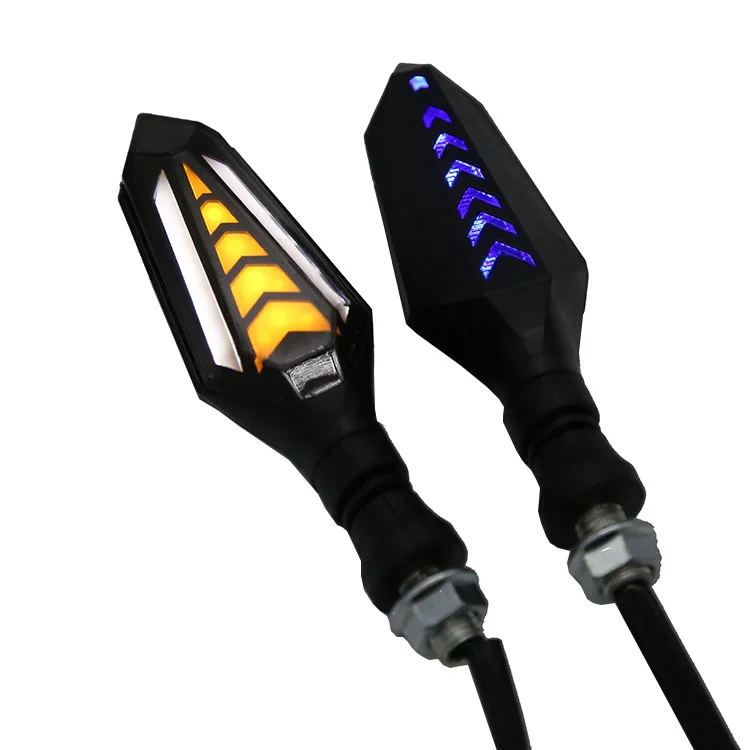 Led Electric Motorcycle Running Water Turn signal Lights Refitted Electric Vehicle Daily Running Lights and Turn Signals