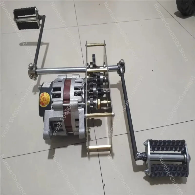 

12В/24В 2000Вт Бесщеточный педальный генератор переменного тока с постоянными магнитами, высокомощный, для зарядки аккумуляторов постоянного тока, DIY