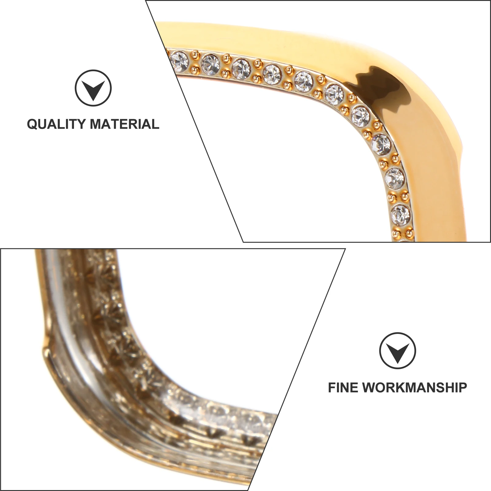 1pc Electroplated Watch Protective Case Anti-Scratch Shockproof Cover For Versa3 Sense Screen Protector Frame Shell