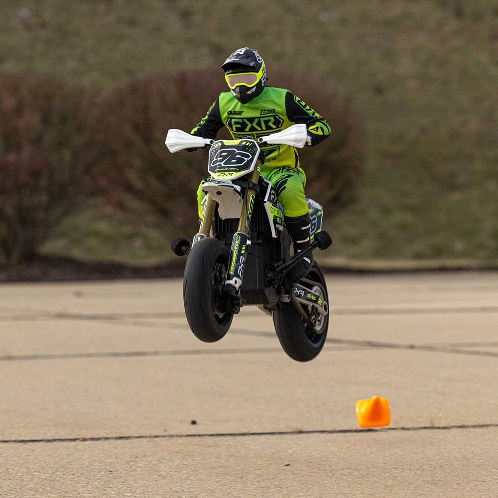 LOSI Promoto-SM FXR RC Moto 1/4 Simulato Elettrico RC Modello di Controllo Remoto Auto Per Adulti Per Bambini Giocattoli LOS-2310 LOS-2272