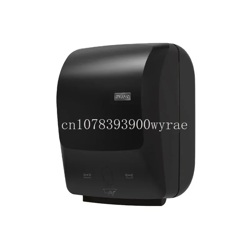 With Auto Cut White&grey Wall Mounted Automatic Sensor Paper Towel Dispenser Toilet Plastic Paper Holders