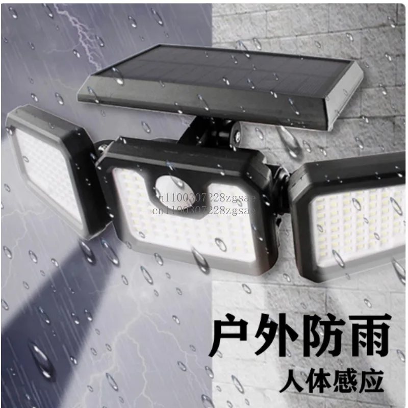 

Индукционный светильник для человеческого тела Солнечный уличный водонепроницаемый светильник для двора Сельское домашнее дверное освещение Уличный фонарь без проводов