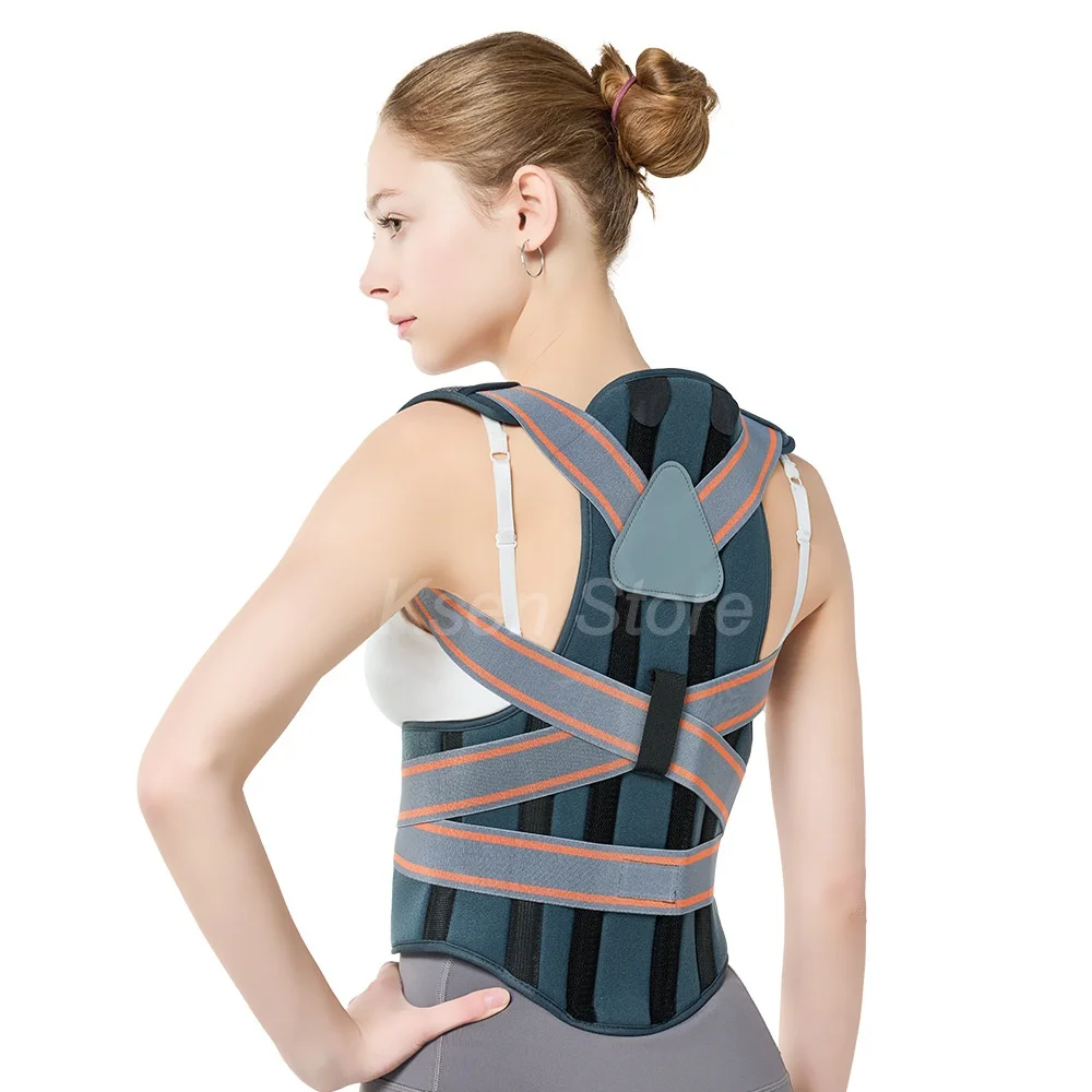 

Adjustable Posture Corrector Unisex Back Support Shoulder Brace Posture Correction Spine Posture Corrector Postural Fixer Tape