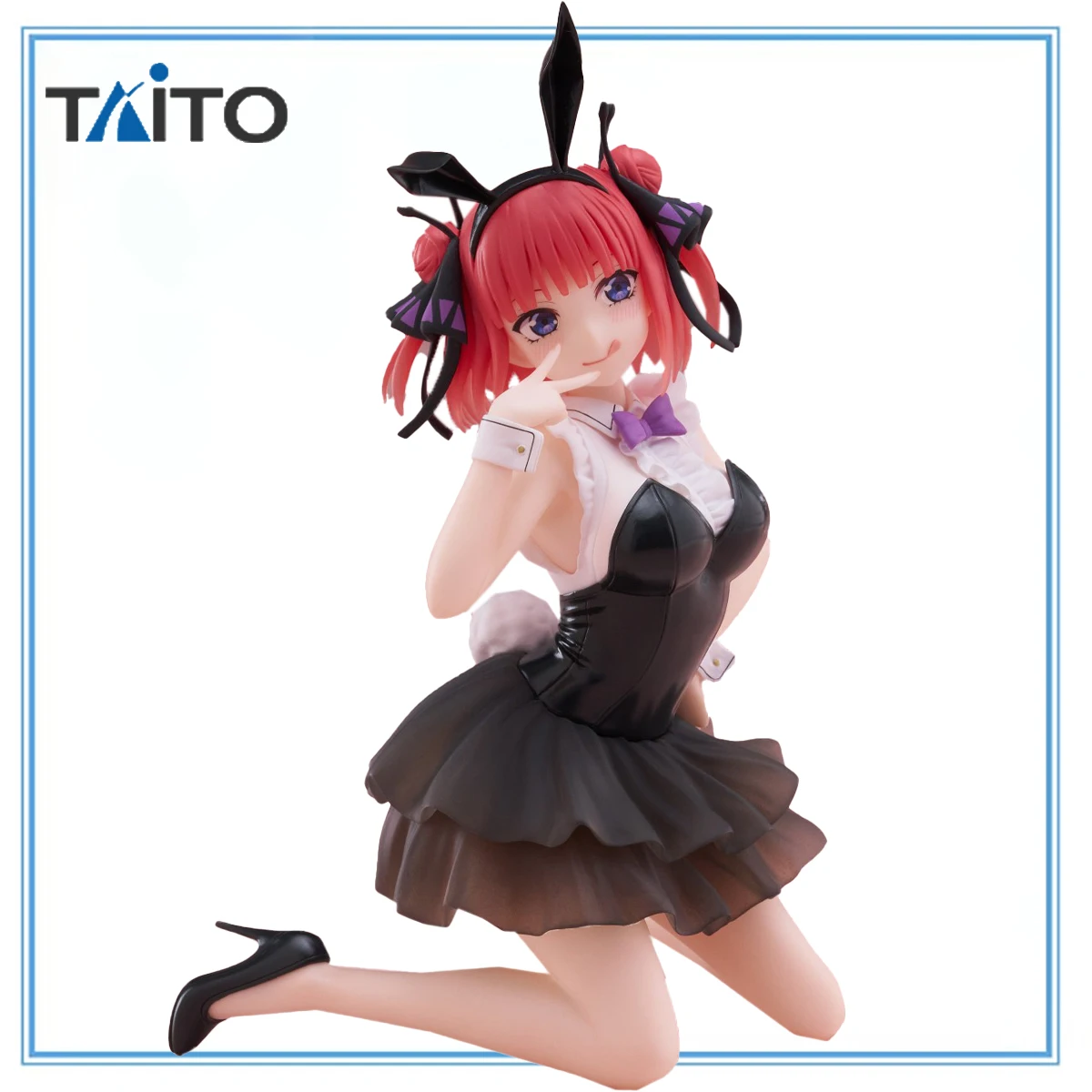

100% Original in Stock Taito Desktop Cute Gotoubun No Hanayome Nakano Nino Bunny Ver. Anime Figure Model Toys Garage Kit