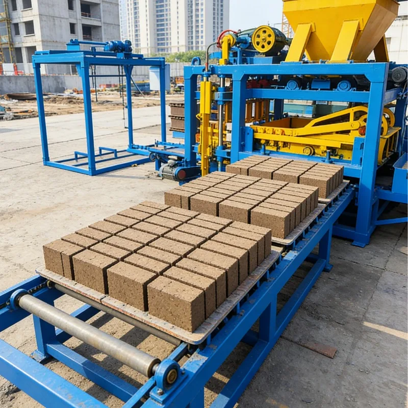 Customized Hydraulic Interlocking Brick Machine Concrete Block Maker for Road Paver