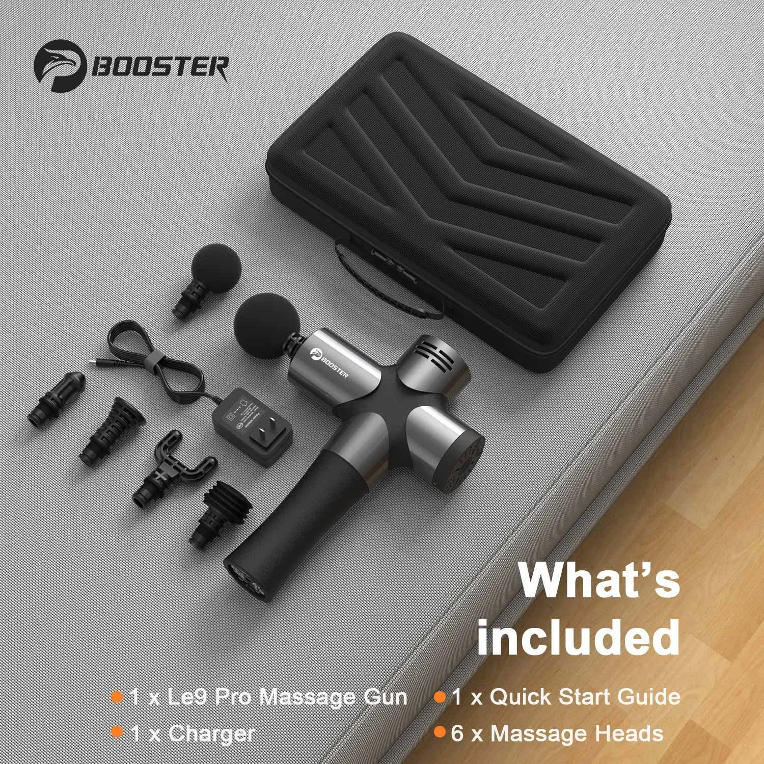 Booster Pro3 Electric Massage Gun High Frequency 30 Levels Smart Professional Massage for Athlete Fitness Pain Relief Massager