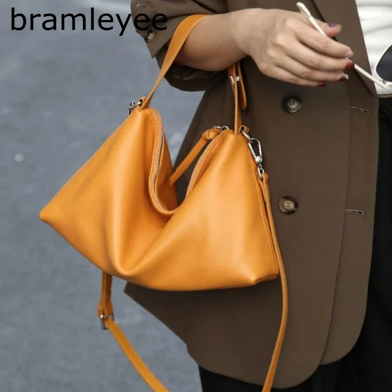 

Сумка-мессенджер женская из мягкой кожи, роскошный винтажный саквояж красного цвета, вместительный минималистичный чемоданчик кросс-боди