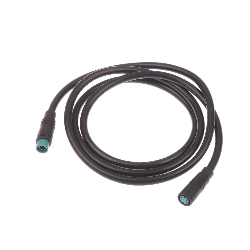 New 1Pcs Electric Bicycle Accessories 5Pin M8 Extension Cable For UART EBike Display Male/Female Connector Ebike Cable