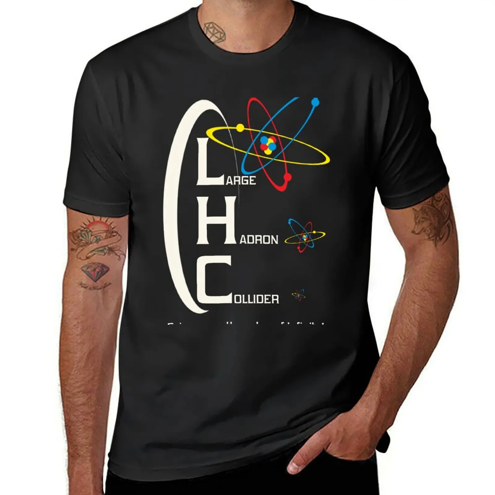 

THE LHC T SHIRT T-Shirt Funny t-shirt gifts for boyfriend shirts graphic tee boys animal print men t shirt