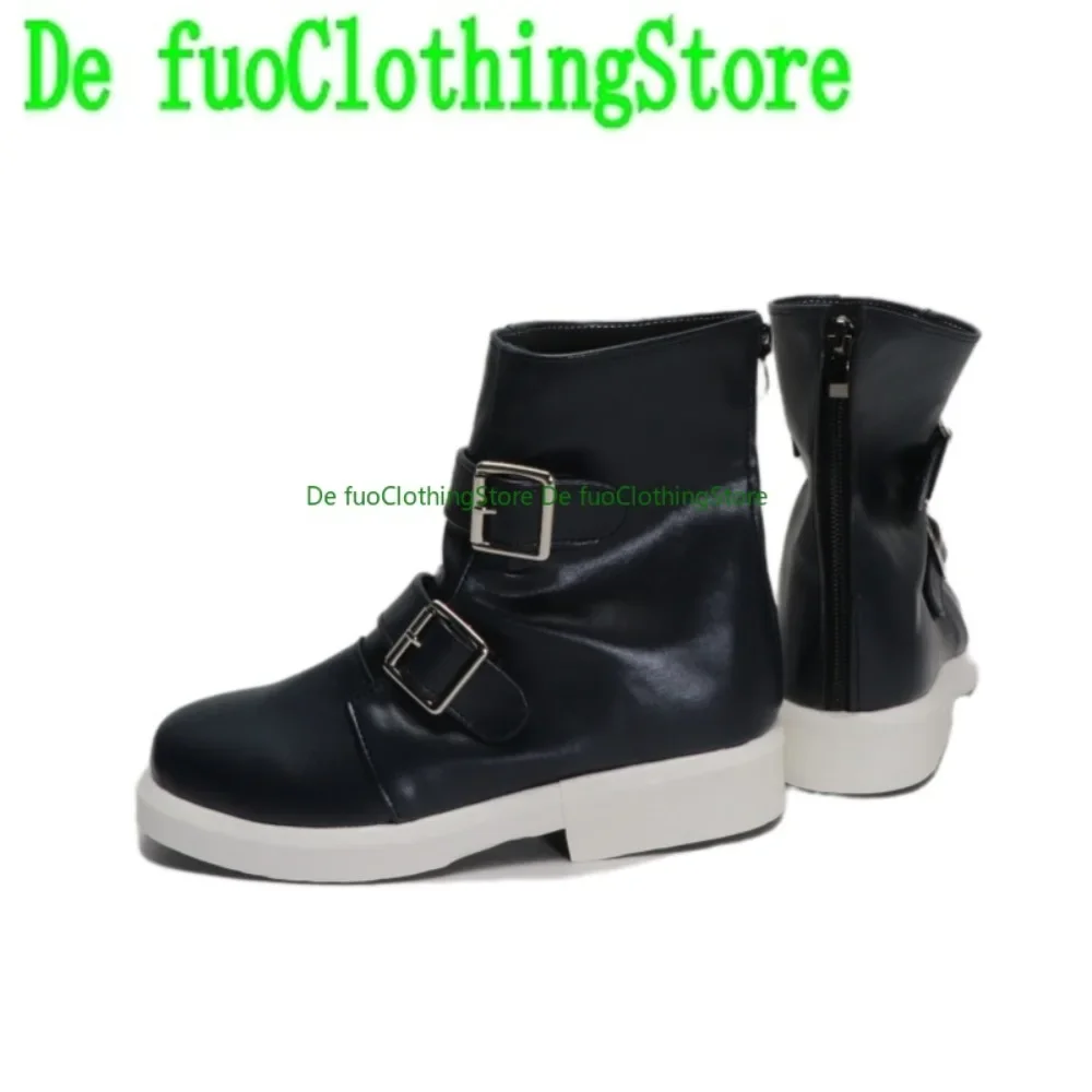 

DefuoClothing Makoto Yuki Cosplay Shoes Protagonist Character Boots Halloween Carnival Party Costumes Accessory Shoes