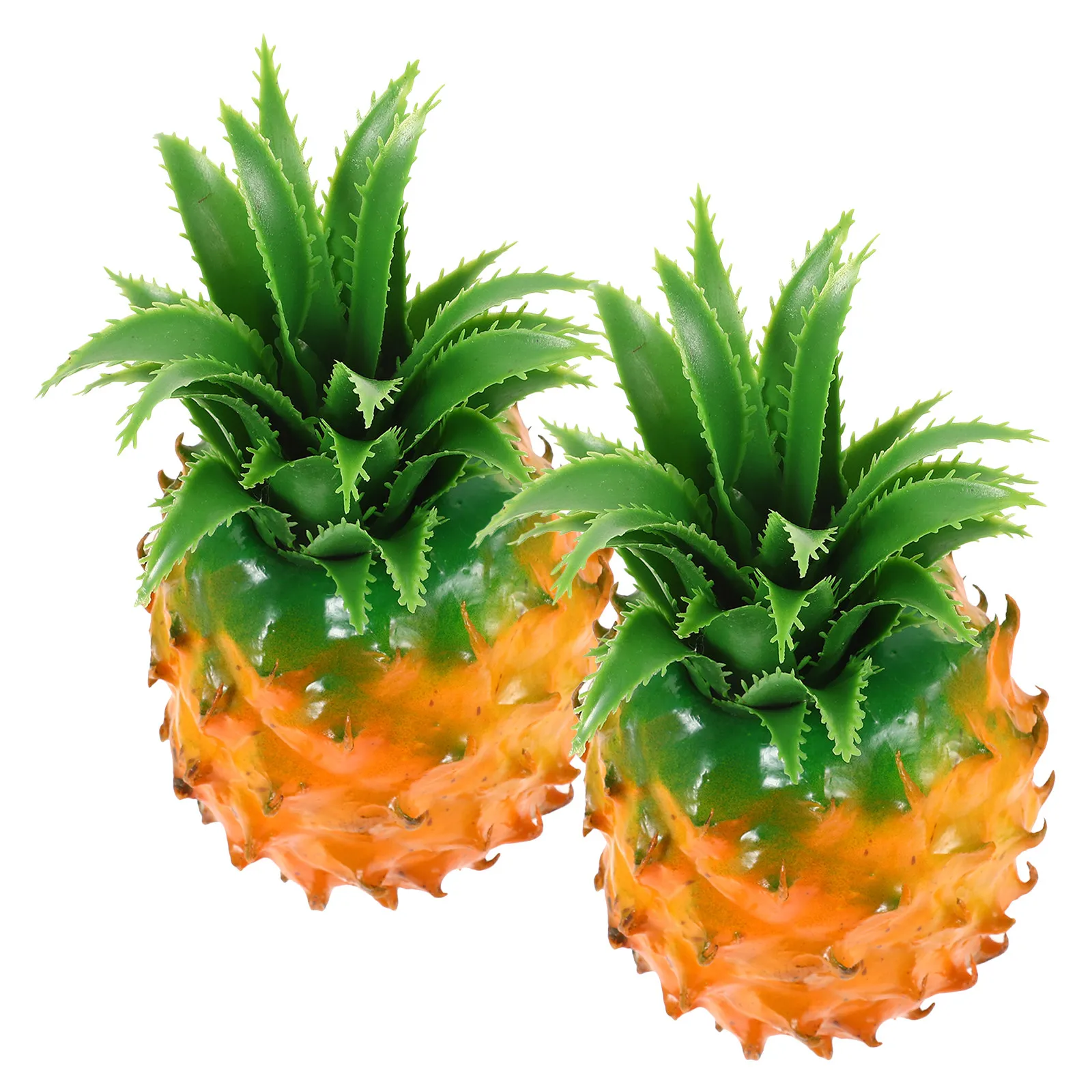 

2Pcs Plastic Car Topper Sign Pineapple Antenna Headpiece Cute Vehicle Exterior Accessories Stylish Radio Aerial Ornament for Suv
