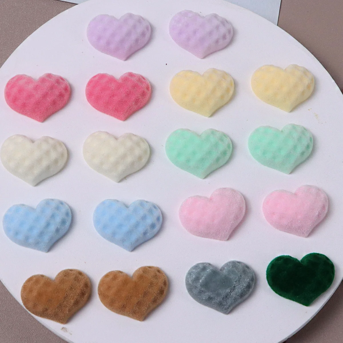 Phone Accessories Clipart - WFFNNKC 20-30 pièces flocage coeur coloré
