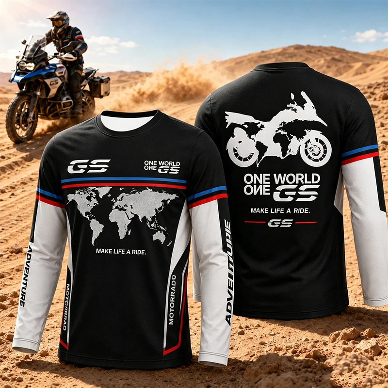 New Hot GS Adventure Motorrad Enthusiast T Shirt Outdoor Motorbike Riding Daily Comfortable Fashion Top For Motorcycle Fans Top