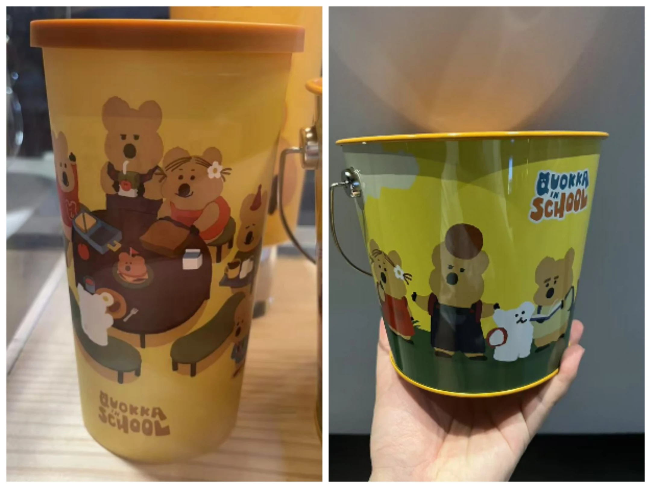 

Original Daimeng Town Themed Popcorn Bucket ‌Cola Cup Themed Cup Cute Exquisite Official Merchandise