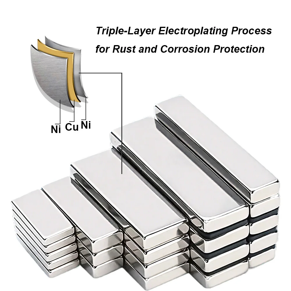 Super Powerful Magnet Strong Rectangular/Long Bar/Micro Square Magnets for Fridge DIY Craft and Office