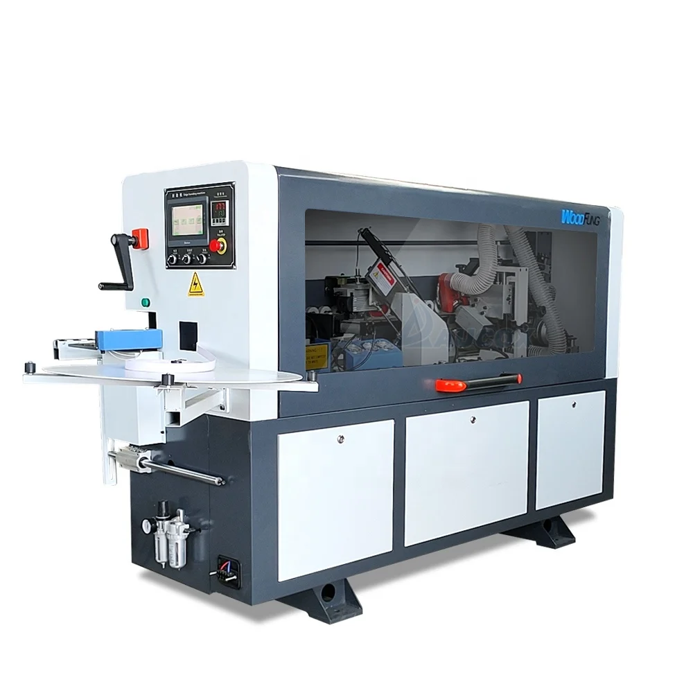 Full-Automatic Edge Bonding Woodworking Machine Edge Baner for Round Edge/ Wooden Product Banding for Straight Irregular Wooden