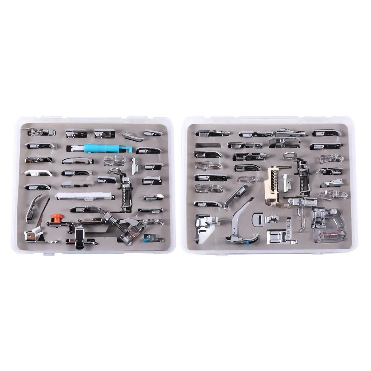 

1Set Sewing Machine Presser Foot Accessory Set Premium Alloy Pack Versatile for Household Mini Industrial Low Sewing Machines