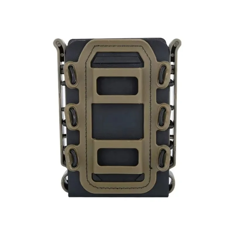 Tactical Magazine Pouch Molle for Ar15 M4 5.56 7.62 9mm Scorpion Fast Mag Quick Release Mag TPR Holster Adjustable Case Box - view 5