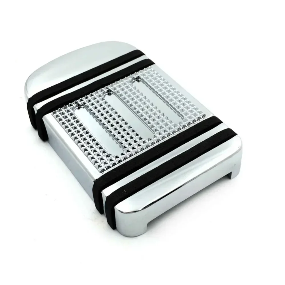 

Motorcycle Parts Black Large Brake Pedal Pad for Harley 1986-2017 FL Softail(Switchback FLD/Fat Boy)