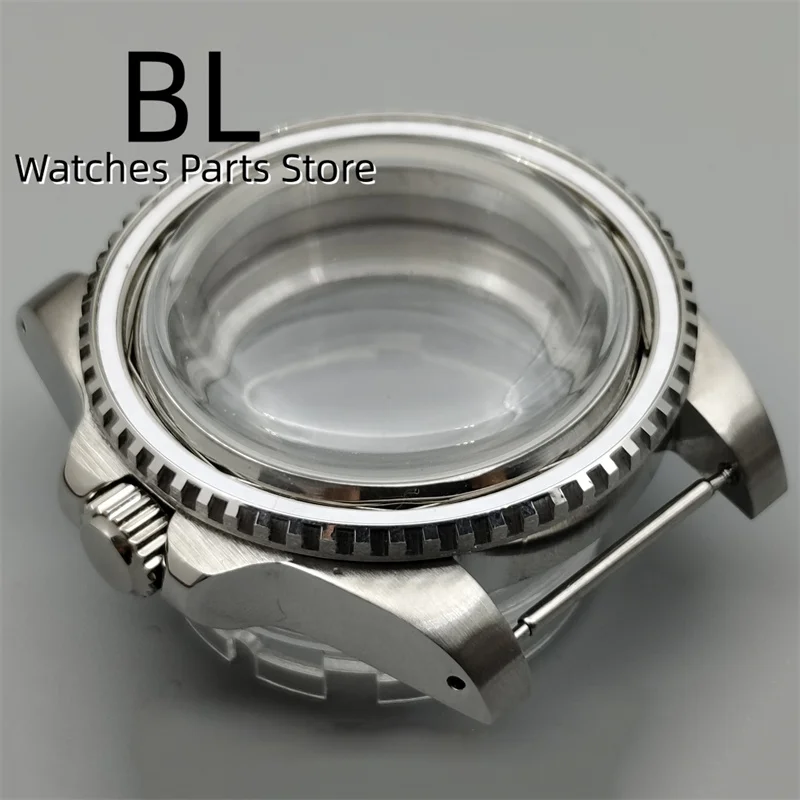 BLIGER 40mm Watch Case Vintage Ring With Domed Glass For NH34 NH35 NH36 ETA 2824 PT5000 Movement 200m Waterproof Acrylic Glass