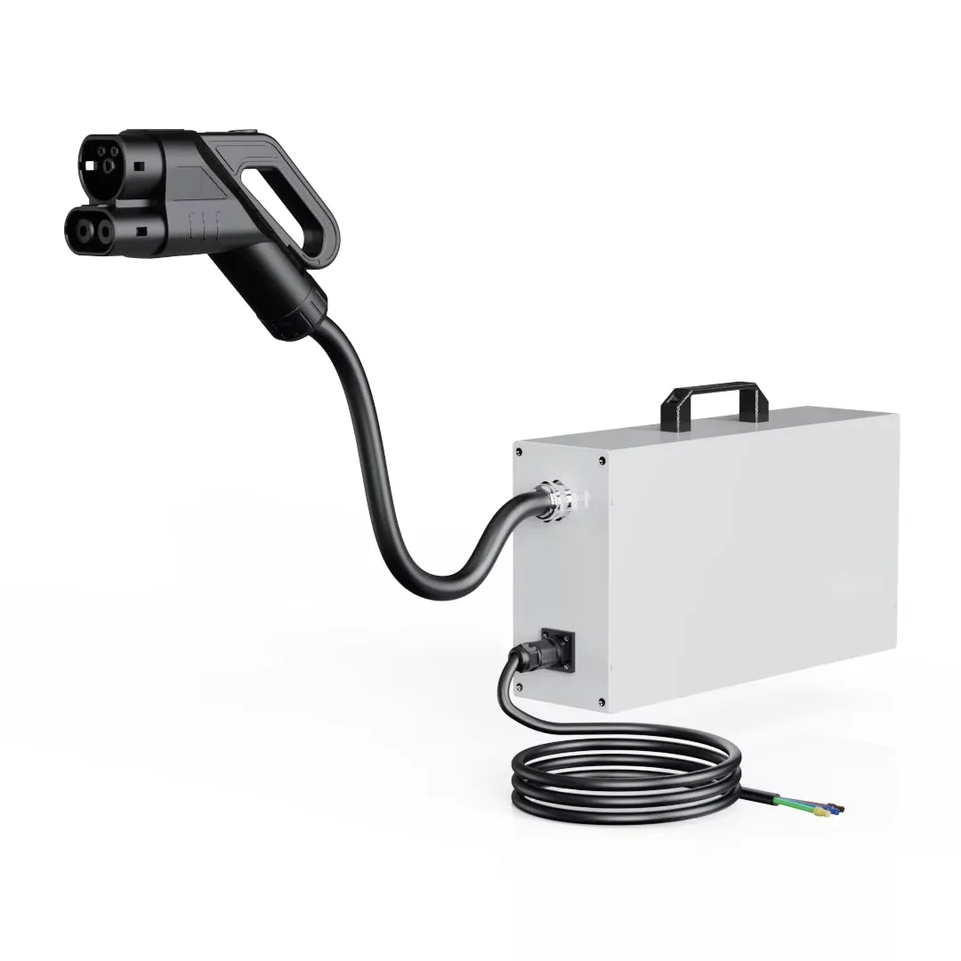 Single Gun NACS Electric Vehicle Charging Station 20kw Cybertruck DC Portable Charging Station CCS1 Compatible