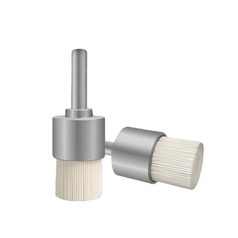 Glass Grinding Brush CNC Machining Center Scratch Removal Ceramic Fiber Advanced Polishing Deburring Machine Tool Polishing