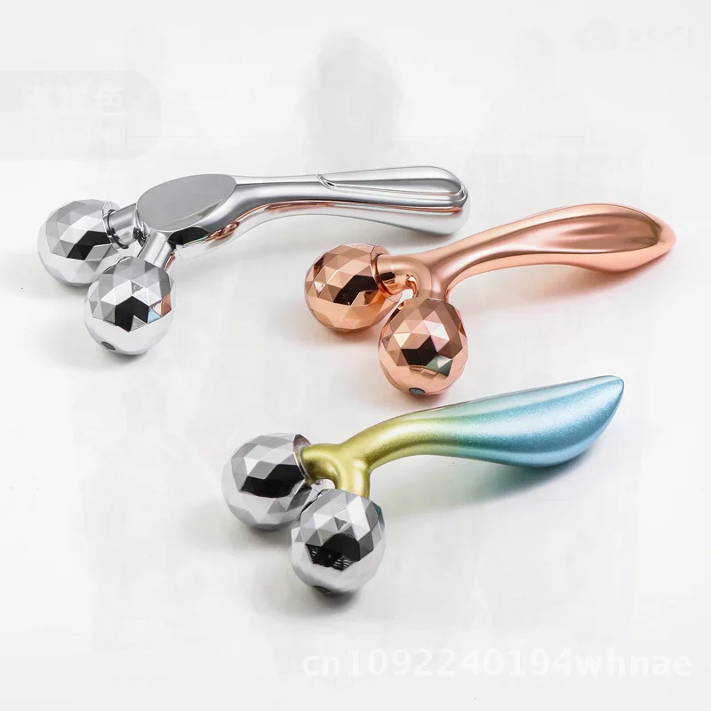 جهاز تدليك دوار ثلاثي الأبعاد على شكل حرف V جهاز تجميل الوجه مكركرنت أداة رفع وثبات الأيونات السالبة أداة تجميل الوجه