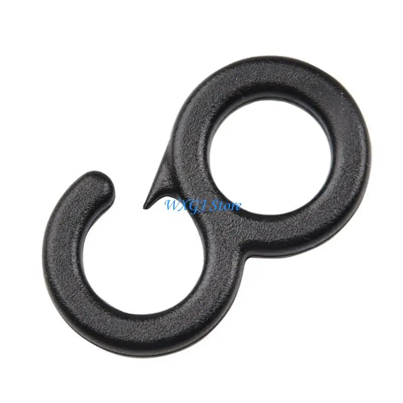 37JE 10pcs/set Multifunctional Hook Outdoor Hiking Hook Camping Tent Accessories