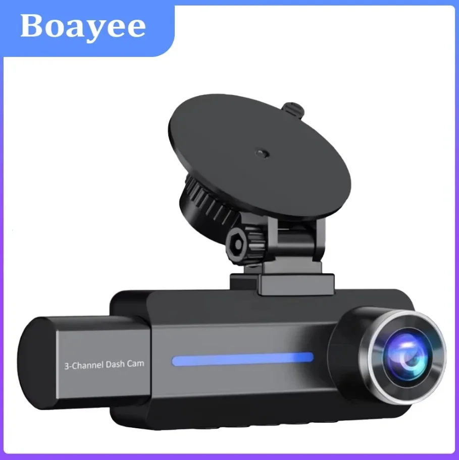 

3 Channel 2.5K 1440P car Rear camera video recorder car front surveillance camera 170° camera in the car Infrared Night Visio