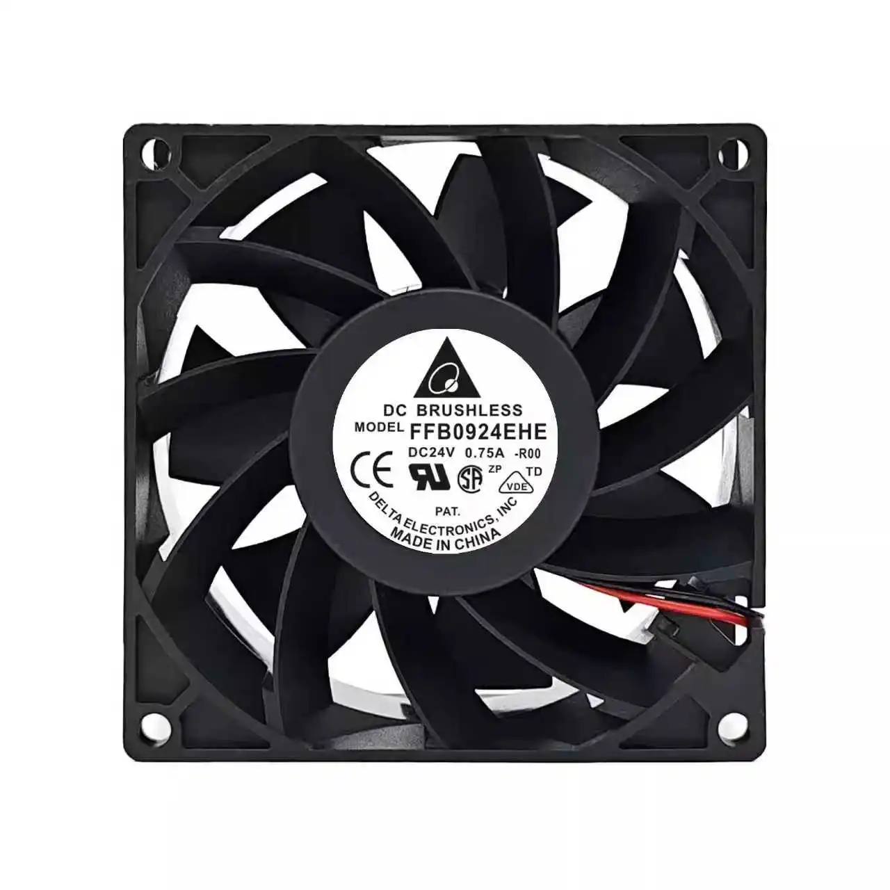 

1PCS For Delta 9238 24V 0.60A 0.75A High Volume Cooling Fan FFB0924SHE for Inverters & Industrial