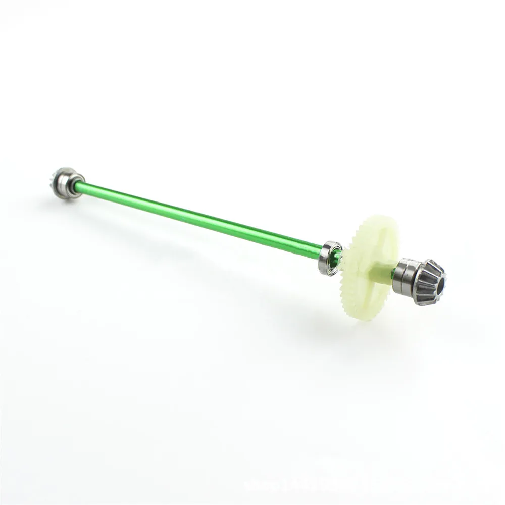 For 1/14 Wltoys 144001 1663 RC Car Metal Central Drive Shaft Assembly, Reduction Gear Transmission Shaft Upgrade Mod Spare Parts
