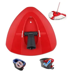 3PCS Triangle Spin Mop Base Rotating Replacement Mop Head Cover Replacement Rotating Mop Base for Vileda O-cedar Accessories